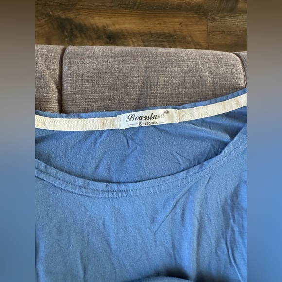 Bearsland nursing shirts. Blue and grey - Picture 4 of 4